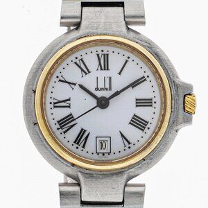 WATCH Dunhill Millennium white SS/Gold Plated QZ